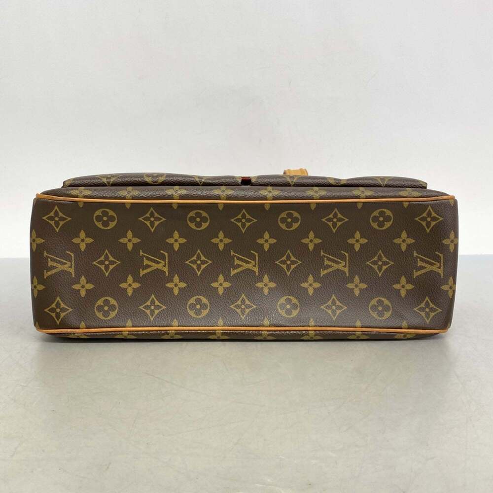 LOUIS VUITTON Authentic Brown Monogram Tote Bag - Picture 3 of 10